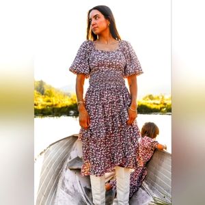 Olivia Floral Dress - Ivy City Co - 1X - Slightly Imperfect